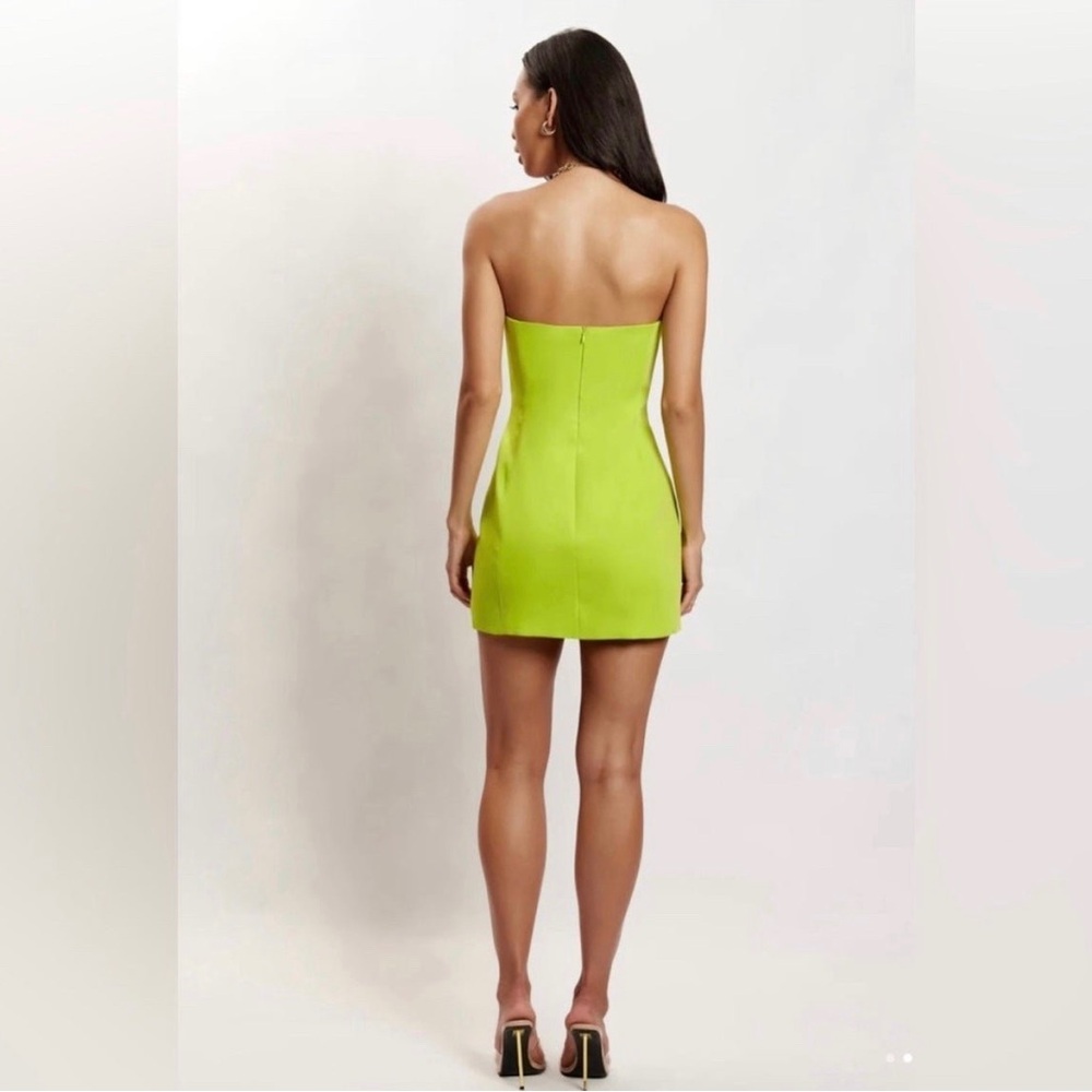 Meshki Maci dress in Lime, XS - Picture 4 of 4